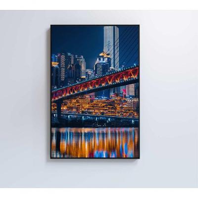 Quadro Xunquim 40x60 Cm Vidro Impresso