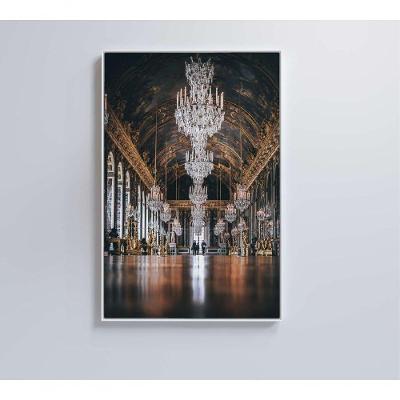 Quadro Arquitetura Palácio 80x120 Cm Tecido Canvas