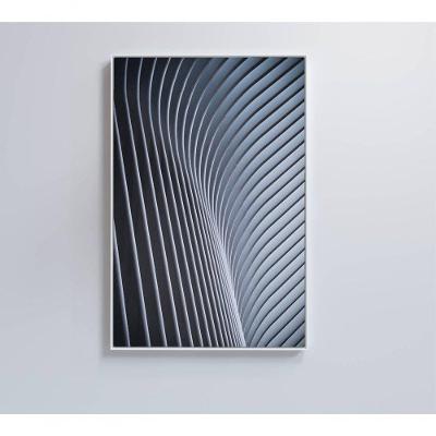 Quadro Arquitetura Curvatura 60x90 Cm Adesivo Fotográfico