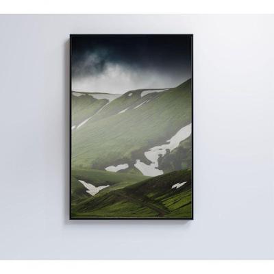 Quadro Morros 60x90 Cm Vidro Impresso