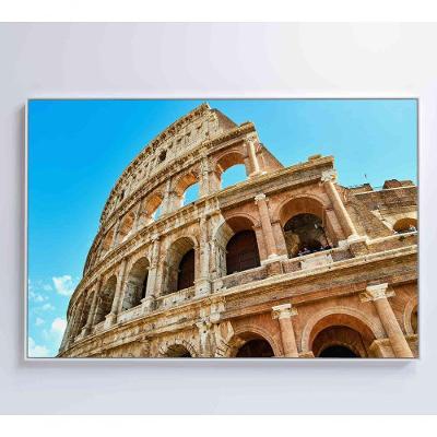 Quadro Coliseu 120x80 Cm Vidro Impresso