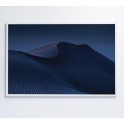 Quadro Noturno Dunas 90x60 Cm Vidro Impresso