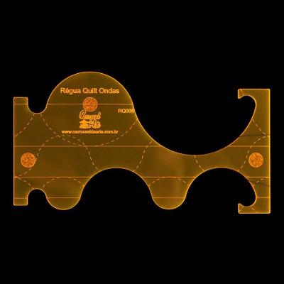 Régua Para Quilting Onda Rq06