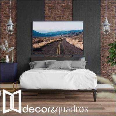 Quadro Estradas 60x40 Cm Tecido Canvas