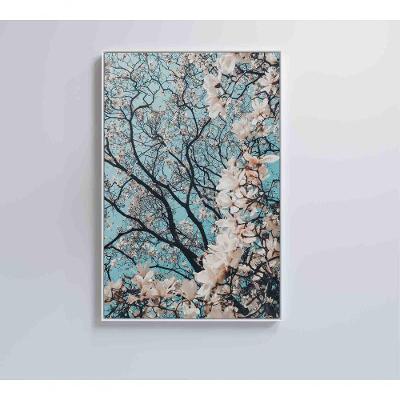 Quadro Cerejeira 60x90 Cm Vidro Impresso