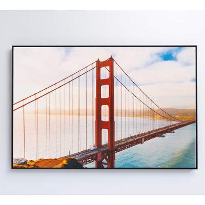 Quadro Ponte Golden Gate 60x40 Cm Vidro Impresso