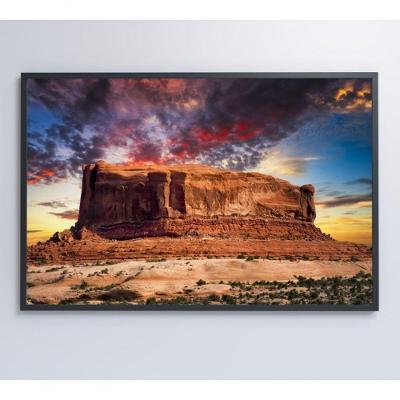 Quadro Decorativo Deserto Butte Utah 60x40 Cm Adesivo Fotográfico