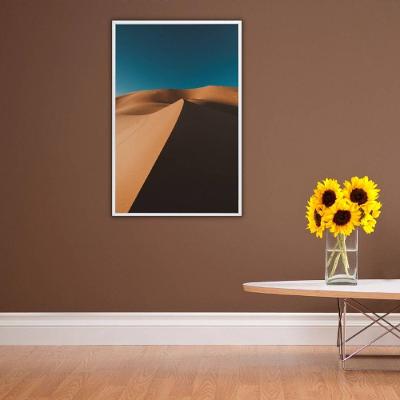 Quadro Dunas De Areia 80x120 Cm Vidro Impresso