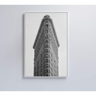 Quadro Edifício Flatiron 80x120 Cm Vidro Impresso