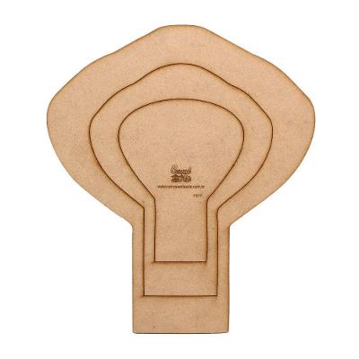 Gabarito Flor Gigante Mdf F017
