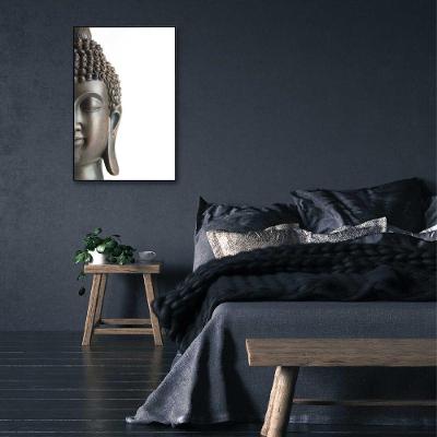 Quadro Face Buda 40x60 Cm Vidro Impresso