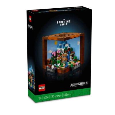 Lego Minecraft Bancada De Trabalho - 1195 Peças 21265