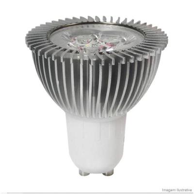 Lâmpada Led Gu10 3W 4200K Bivolt