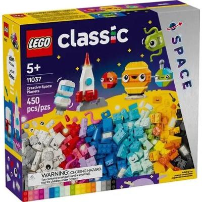 Lego Classic Planetas Espaciais Criativos - 450 Peças 11037