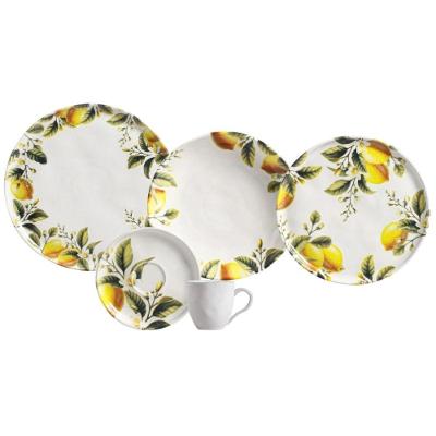 Aparelho De Jantar 30 Peças Bio Limonata Porto Brasil