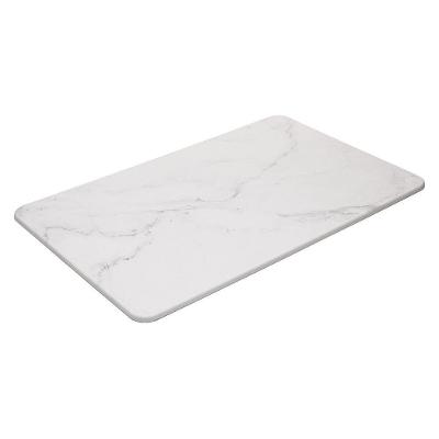 Tapete Para Banheiro Pedra Diatomita 60x39cm Marmorizado Lyor