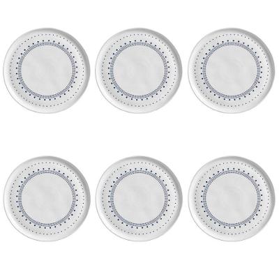 Conjunto De Pratos Rasos 06 Peças Bio Astral Porto Brasil