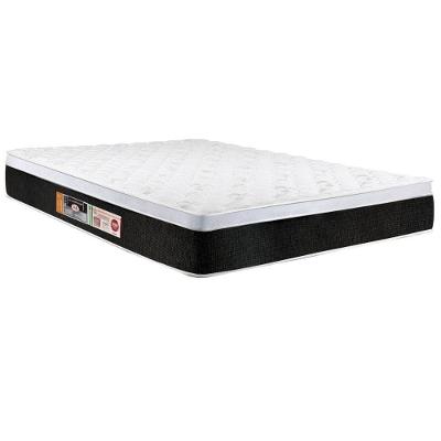 Colchão Queen Espuma Black White Air Euro Pillow D45 Castor