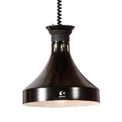 Luminária Aquecedora Retrátil Lumini 1 Preto 1135 - Glasart