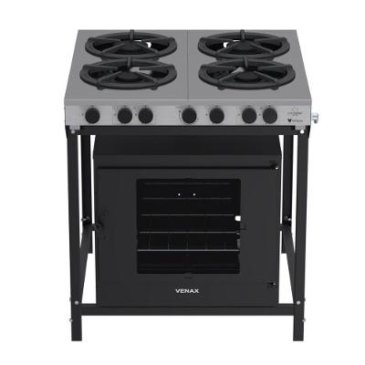 Fogão Industrial Venax 109l Ffi 430-2 Gourmet A Gás Glp