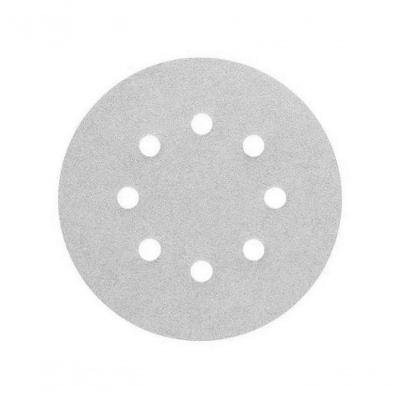 Disco De Lixa Velcro 150mm (unidade) Branca Grão:#80