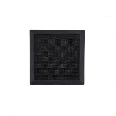 Arandela Fiamon Quadrada 6 Coaxial 50rms 8r - Preta