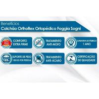 Cama Box Casal + Colchão Foggia Sogni + Guarda Roupa Master 8.6 Atacama