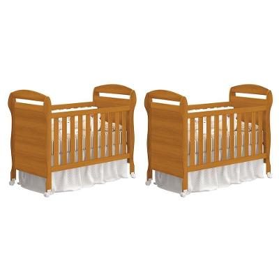 Kit Gêmeos Berço Mini Cama Danny Savana - Reller Móveis Savana