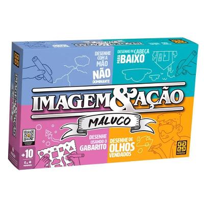 Jogo De Tabuleiro Imagem E Ação Maluco - Grow