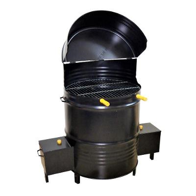 Churrasqueira Braseiro Costelão Grelha E Ganchos 90x57x57cm