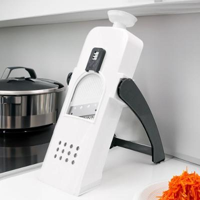 Cortador Fatiador De Legumes Verduras Frutas Mandoline Cinza