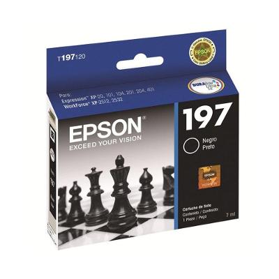 Cartucho Epson T197120 Preto Xp-204 Xp-214 Xp-401