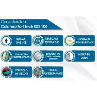 Cama Box Casal + Colchão D33 Ortobom + Guarda Roupa Master 8.6 Branco - 6