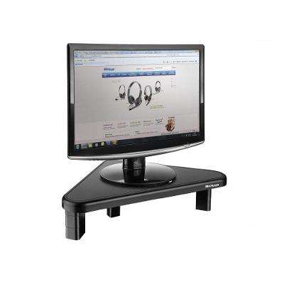 Suporte Para Monitor Multilaser Ac124 Stand Triangular 4 Niveis Preto