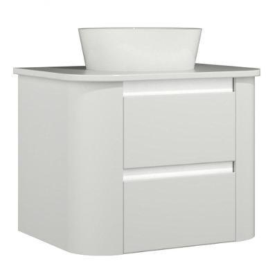 Gabinete Suspenso Para Banheiro Estela 2g 60cm Branco