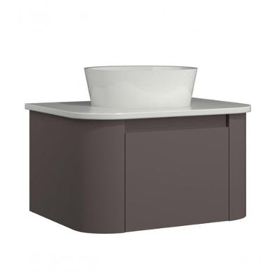 Gabinete Suspenso Para Banheiro Estela 1g 60cm Havana