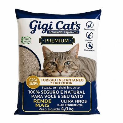 Areia Sanitaria Gigi Cats 4kg - 1un