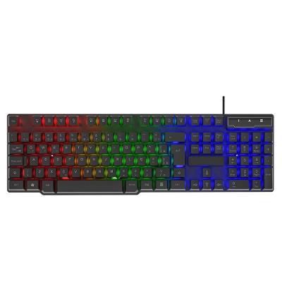 Teclado Gamer Evolut, Usb, Led Rainbow, Layout Abnt2
