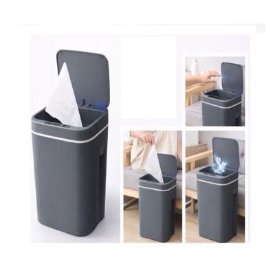 Lixeira Automática Inteligente 12 Litros Com Sensor Infravermelho Para Cozinha E Banheiro