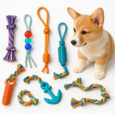 Brinquedo Pet Com Corda Resistente Para Cachorro - 6un