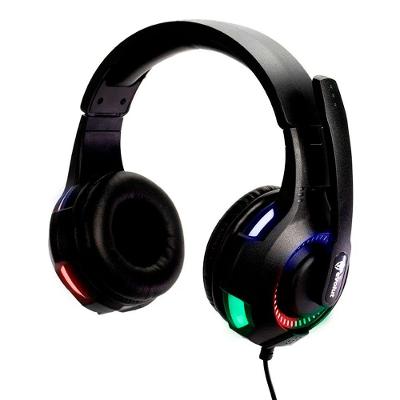 Headset Gamer Evolut Rival, Led Rgb, Driver 40mm, Usb, P3, Preto - Eg-307