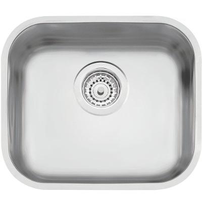 Cuba Tramontina Lavínia 40 Bl Prime Em Aço Inox Acetinado 40x34 Cm Com Válvula 94020102