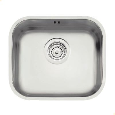 Cuba Tramontina Lavínia 40 Bl Prime Em Aço Inox Acetinado 40x34 Cm Com Escape E Válvula 94020103