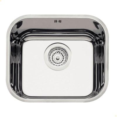 Cuba Tramontina Lavínia 40 Bl Prime Em Aço Inox Alto Brilho 40x34 Cm Com Escape E Válvula 94020203