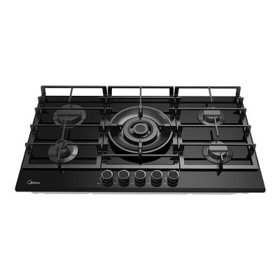 Cooktop 5 Bocas A Gás 90cm Volcano Midea MG90GQVH1B Bivolt