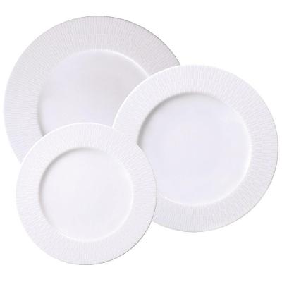 Jogo De Pratos Tramontina Santorini Em Porcelana Decorada 12 Peças - 96589025