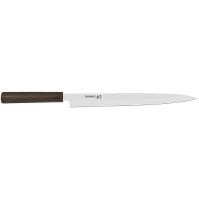 Faca Yanagiba Tramontina Sushi Lâmina Em Aço Inox E Cabo De Nylon 13" 24230043
