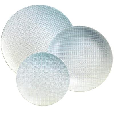 Jogo De Pratos Tramontina Polaris Em Porcelana Decorada 12 Peças - 96589039