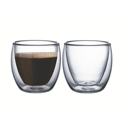 Conjunto De Xícaras Tramontina Para Café Com Vidro Duplo 2 Peças 64760400