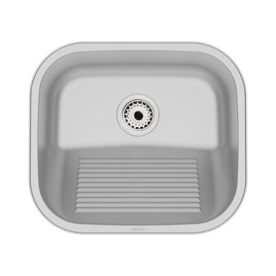Tanque De Encaixe Tramontina Hera Compact 40x35 Cm Em Inox Escovado 19 Litros 94404107